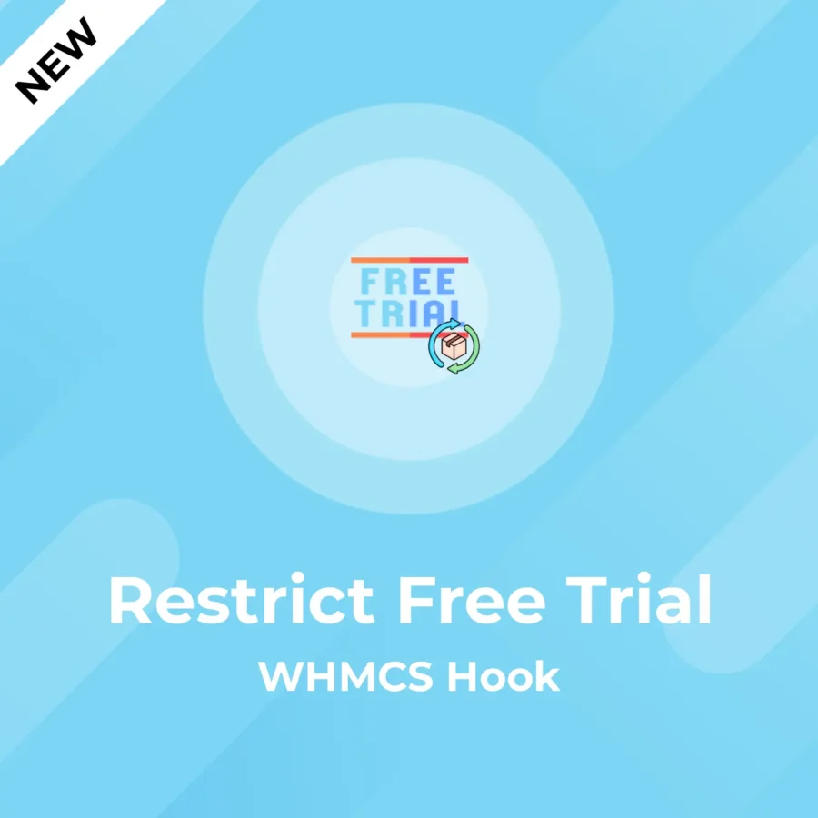 Restrict Free Trial Order for WHMCS